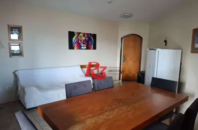 Flat com 1 quarto à venda na Rua Bahia, 174, Gonzaga, Santos