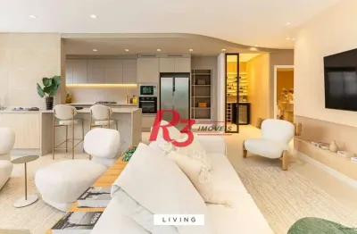 Apartamento à venda, 175 m² por r$ 2.574.154,63 - ponta da praia - santos/sp