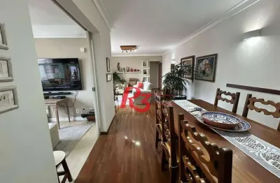 Apartamento à venda, 145 m² por r$ 1.170.000,00 - ponta da praia - santos/sp