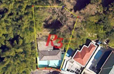 Terreno à venda, 1090 m² por r$ 1.020.000,00 - morro de nova cintra - santos/sp