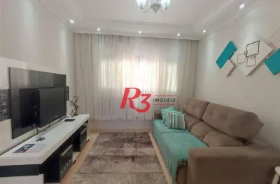 Apartamento à venda, 66 m² por r$ 400.000,00 - embaré - santos/sp