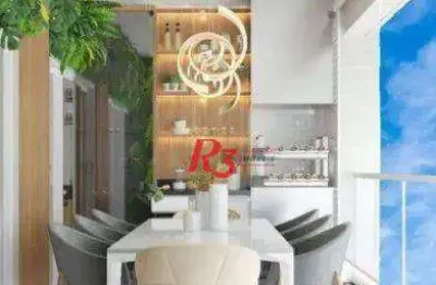 Apartamento à venda, 83 m² por r$ 1.960.000,00 - embaré - santos/sp