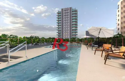 Apartamento à venda, 99 m² por r$ 1.520.000,00 - vila rica - santos/sp