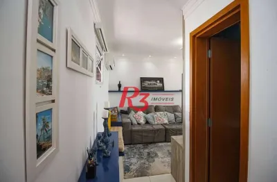 Apartamento à venda, 115 m² por r$ 2.300.000,00 - pompéia - santos/sp