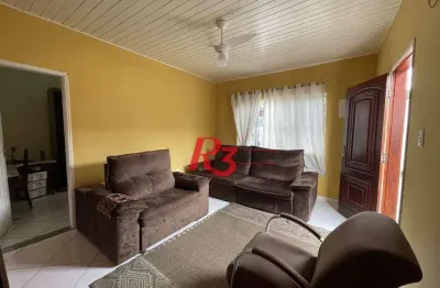 Casa com 2 dormitórios à venda, 240 m² por r$ 500.000,00 - caneleira - santos/sp
