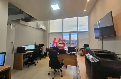 Sala duplex na cobertura á venda com 5 divisórias edifício the blue