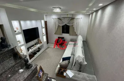 Village com 3 dormitórios à venda, 100 m² por r$ 350.000,00 - vila cascatinha - são vicente/sp