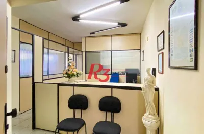 Sala à venda, 50 m² por r$ 350.000,00 - vila matias - santos/sp