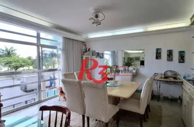 Apartamento à venda, 148 m² por r$ 1.070.000,00 - pompéia - santos/sp