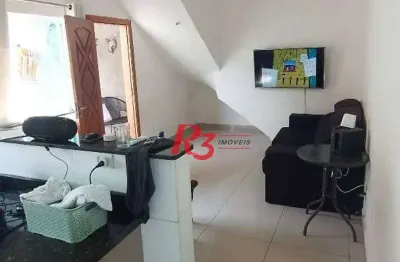 Casa à venda, 75 m² por r$ 352.000,00 - bom retiro - santos/sp