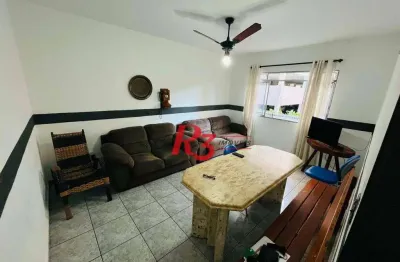 Apartamento à venda, 88 m² por r$ 370.000,00 - ponta da praia - santos/sp