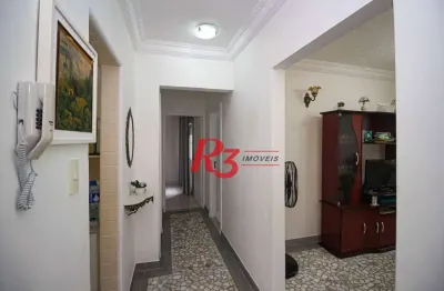 Apartamento à venda, 94 m² por r$ 800.000,00 - gonzaga - santos/sp