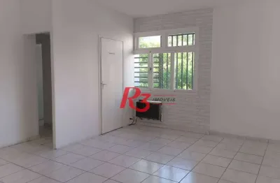 Sala para alugar, 69 m²  por r$ 3.000/mês - boqueirão - santos/sp