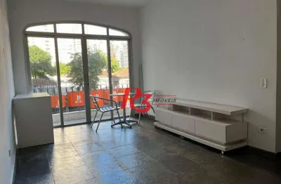 Apartamento para alugar, 60 m² por r$ 3.700,02/mês - boqueirão - santos/sp