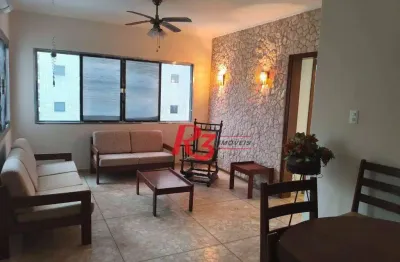 Apartamento à venda, 80 m² por r$ 550.000,00 - pompéia - santos/sp