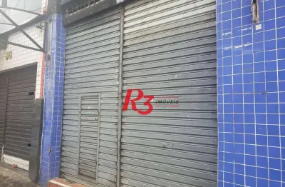 Galpão à venda,  por r$ 375.000 - vila nova - santos/sp