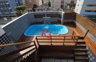 Casa à venda, 367 m² por r$ 1.810.000,00 - marapé - santos/sp