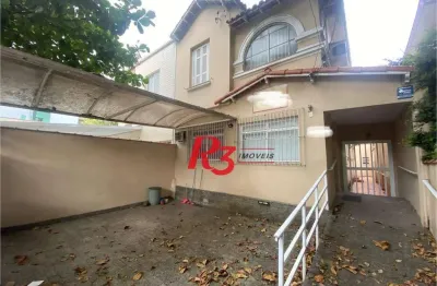 Sobrado à venda, 249 m² por r$ 1.600.000,00 - boqueirão - santos/sp
