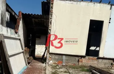Terreno à venda, 196 m² por r$ 300.000,00 - areia branca - santos/sp