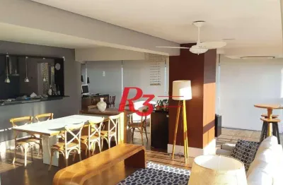Apartamento à venda, 171 m² por r$ 2.670.000,00 - embaré - santos/sp