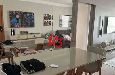 Apartamento com 2 suites à venda, 84 m² por r$ 1.300.000 - gonzaga - santos/sp
