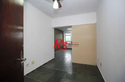 Sala para alugar, 80 m² por r$ 3.200,00/mês - vila matias - santos/sp