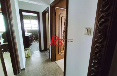 Apartamento com 3 dormitórios à venda, 153 m² por R$ 800.000,00 - Gonzaga - Santos/SP