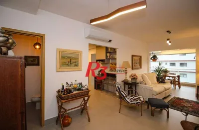 Apartamento à venda, 99 m² por r$ 1.650.000,00 - aparecida - santos/sp