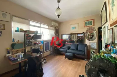 Apartamento à venda, 92 m² por r$ 545.000,00 - boqueirão - santos/sp
