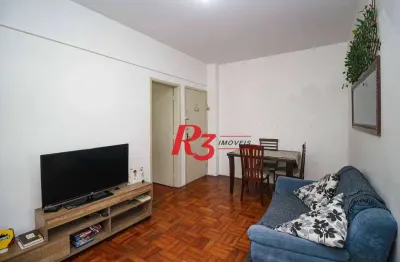 Apartamento com 2 dormitórios à venda, 84 m² por r$ 405.000,00 - encruzilhada - santos/sp