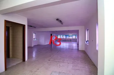 Sala para alugar, 121 m² por r$ 4.500,00 - vila matias - santos/sp