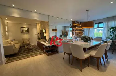 Apartamento à venda, 148 m² por r$ 1.350.000,00 - ponta da praia - santos/sp