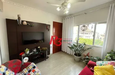 Apartamento à venda, 48 m² por r$ 268.000,00 - aparecida - santos/sp