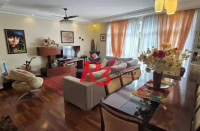 Apartamento à venda, 137 m² por r$ 930.000,00 - josé menino - santos/sp