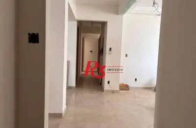 Apartamento com 3 dormitórios, 125 m² - venda por r$ 1.100.000,00 ou aluguel por r$ 8.678,01/mês - josé menino - santos/sp