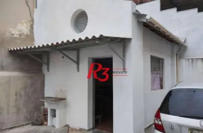 Sobrado com 5 dormitórios, 207 m² - venda por r$ 1.400.000,00 ou aluguel por r$ 6.409,23/mês - macuco - santos/sp