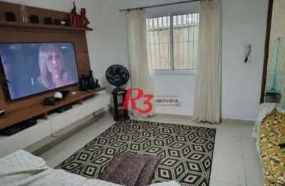 Casa à venda, 121 m² por r$ 590.000,00 - são jorge - santos/sp
