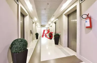 Sala para alugar, 161 m² por r$ 16.336,54/mês - vila belmiro - santos/sp