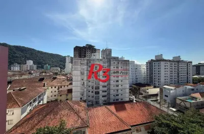 Apartamento à venda, 120 m² por r$ 725.000,00 - marapé - santos/sp