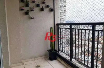 Apartamento à venda, 62 m² por r$ 672.000,00 - marapé - santos/sp