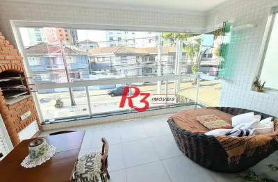 Casa à venda, 146 m² por r$ 1.060.000,00 - embaré - santos/sp