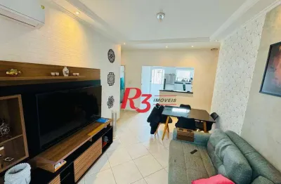 Apartamento à venda, 70 m² por r$ 375.000,00 - embaré - santos/sp