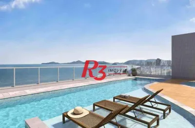 Apartamento com 2 dormitórios à venda, 96 m² por r$ 1.599.000,00 - embaré - santos/sp