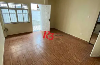 Sobrado à venda, 78 m² por r$ 295.000,00 - macuco - santos/sp