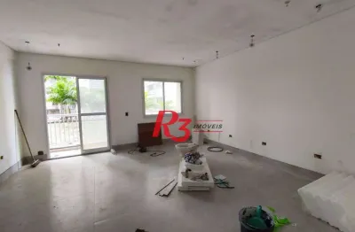 Sala à venda, 48 m² por r$ 310.000,00 - vila matias - santos/sp