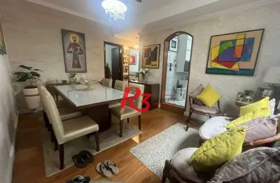Apartamento à venda, 80 m² por r$ 500.000,00 - boqueirão - santos/sp