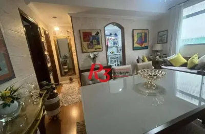 Apartamento à venda, 80 m² por r$ 500.000,00 - boqueirão - santos/sp