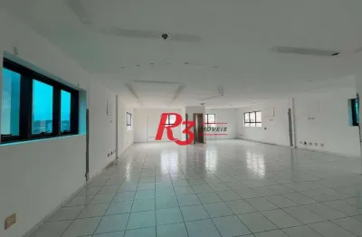 Sala para alugar, 90 m² por r$ 4.500,00 - gonzaga - santos/sp