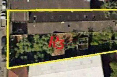 Terreno à venda, 1104 m² por r$ 2.800.000,00 - vila matias - santos/sp