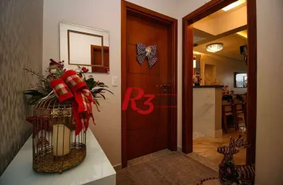 Apartamento à venda, 84 m² por r$ 1.700.000,00 - pompéia - santos/sp